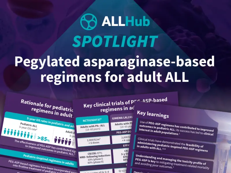 Pediatric-inspired pegylated asparaginase-based regimens in adults with ALL